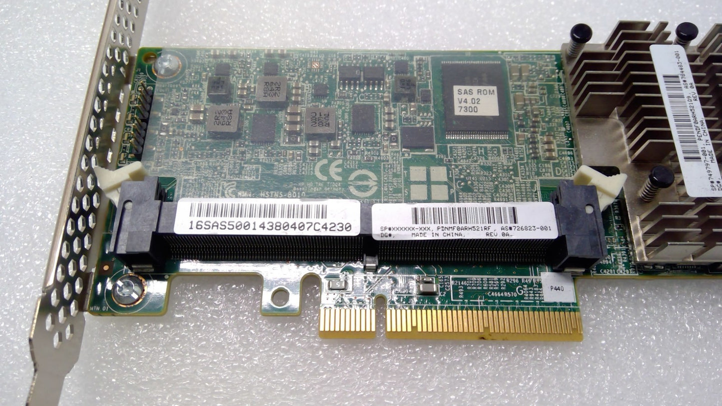 HP 749797-001 784483-001  Controller Smart Array 12GB/s SAS P440 Hight Bracket
