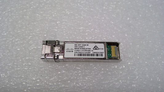 Cisco MA-SFP-10GB-SR Genuine Meraki Fiber Transceiver 600-22060-C