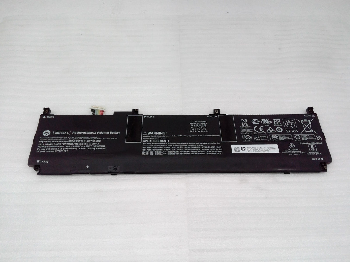 Genuine MB06XL Battery for HP Zbook Studio G7 G8 Mobile Workstation HSTNN-IB9E