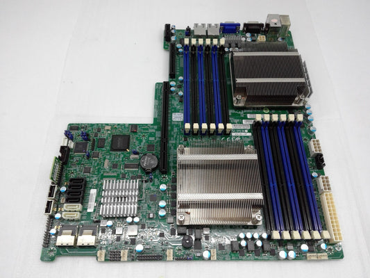 SUPERMICRO X9DBU-3F Motherboard Xeon E5-2428L @1.8GHz x 2 +CPU/ Fan