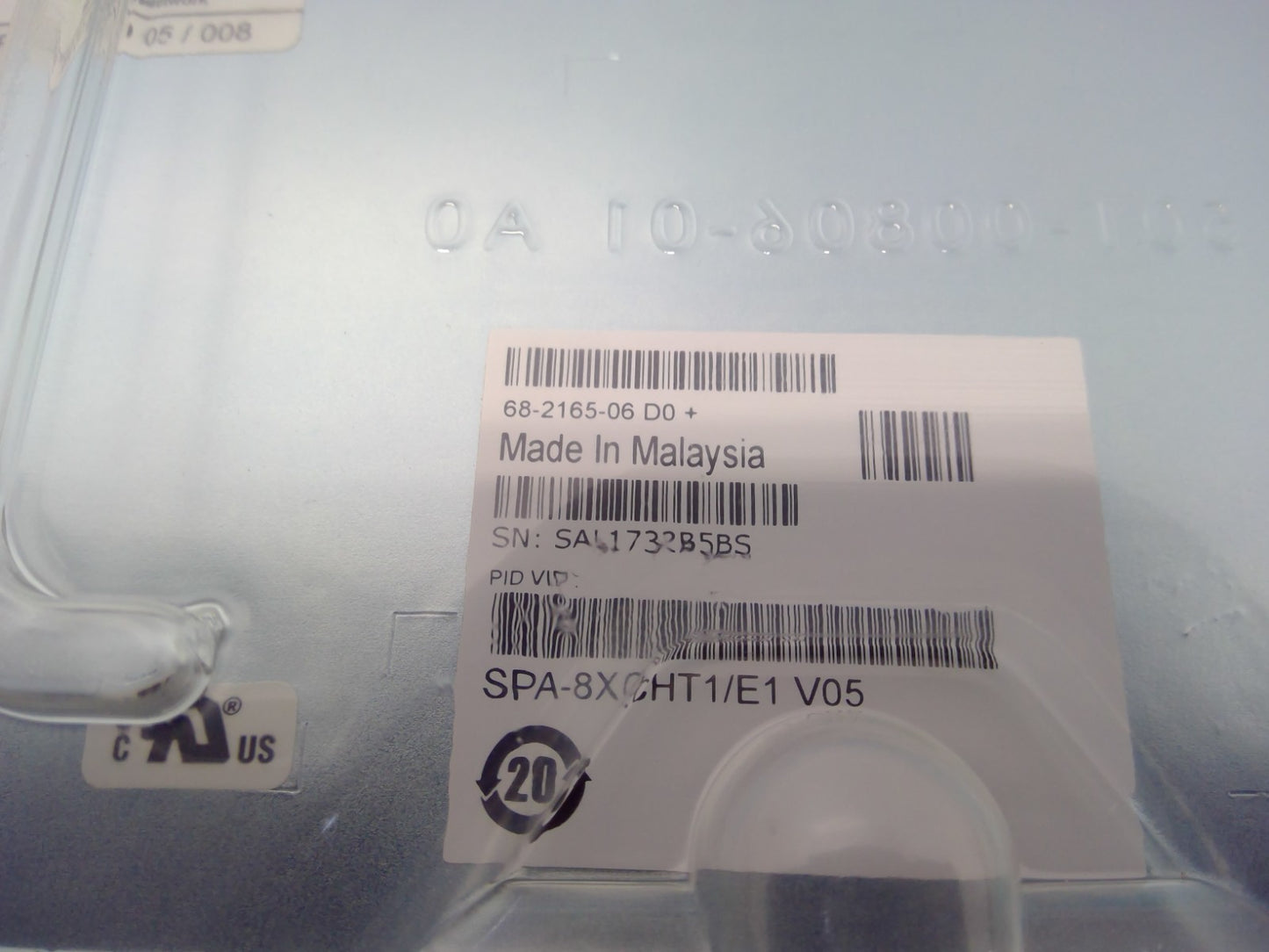 Open box Cisco SPA-8XCHT1/E1  V05 8-Port Channelized T1/E1 Port Adapter
