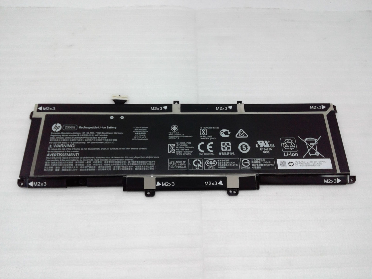 Genine HP ZBOOK STUDIO G5 LAPTOP 11.55V 95.9Wh 7965mAh LI-ION BATTERY ZG06XL