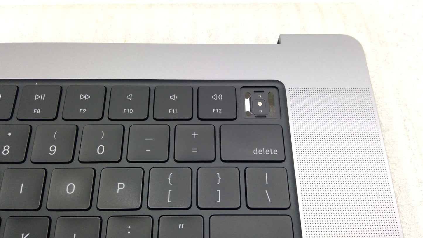 Apple Palmrest Keyboard battery for MacBook Pro A2485 2021, Space Gray w/BATTERY