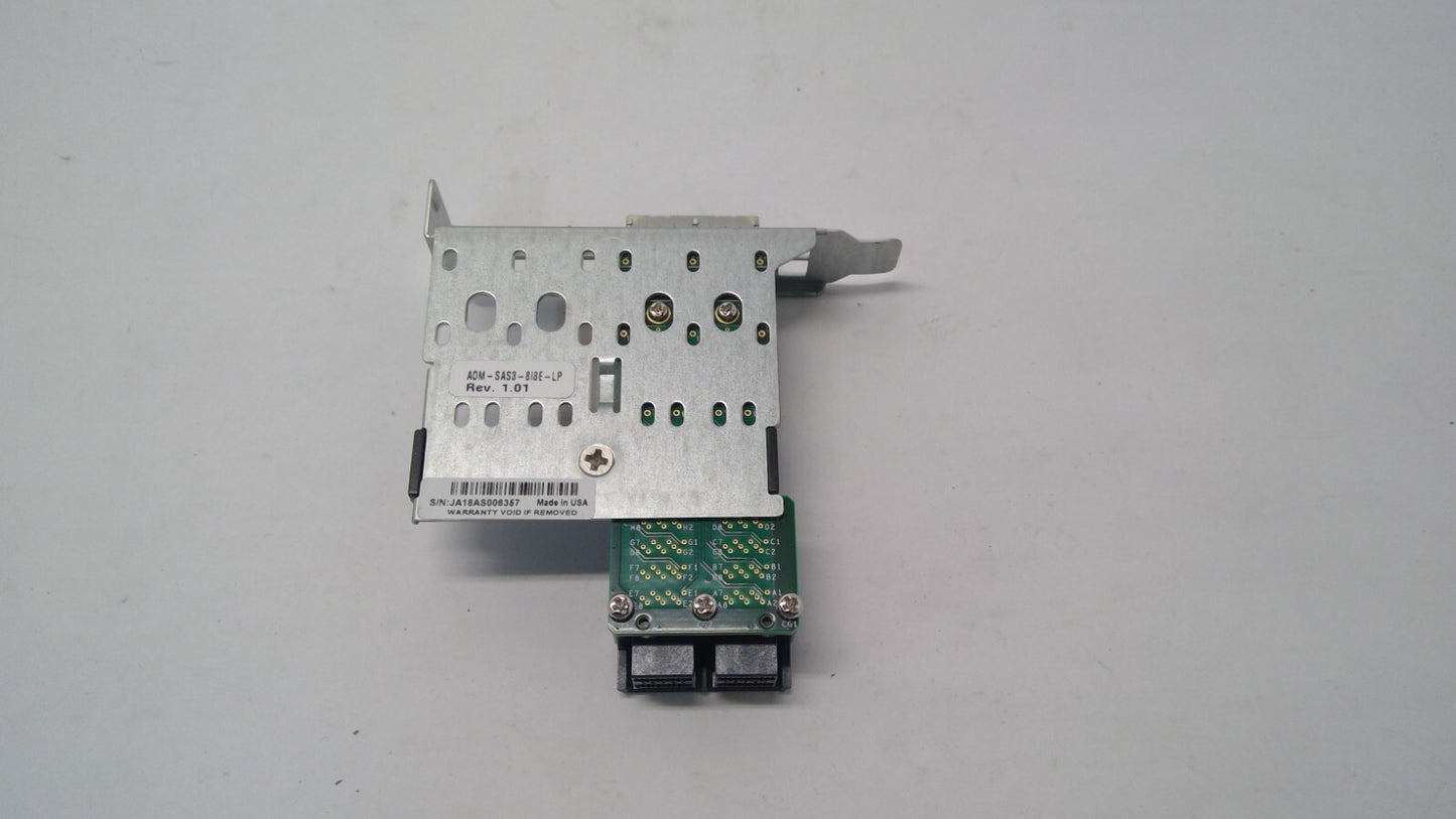 Supermicro AOM-SAS3-8I8E-LP 8-port Mini SAS HD Int-to-Ext Cable Adapter LP