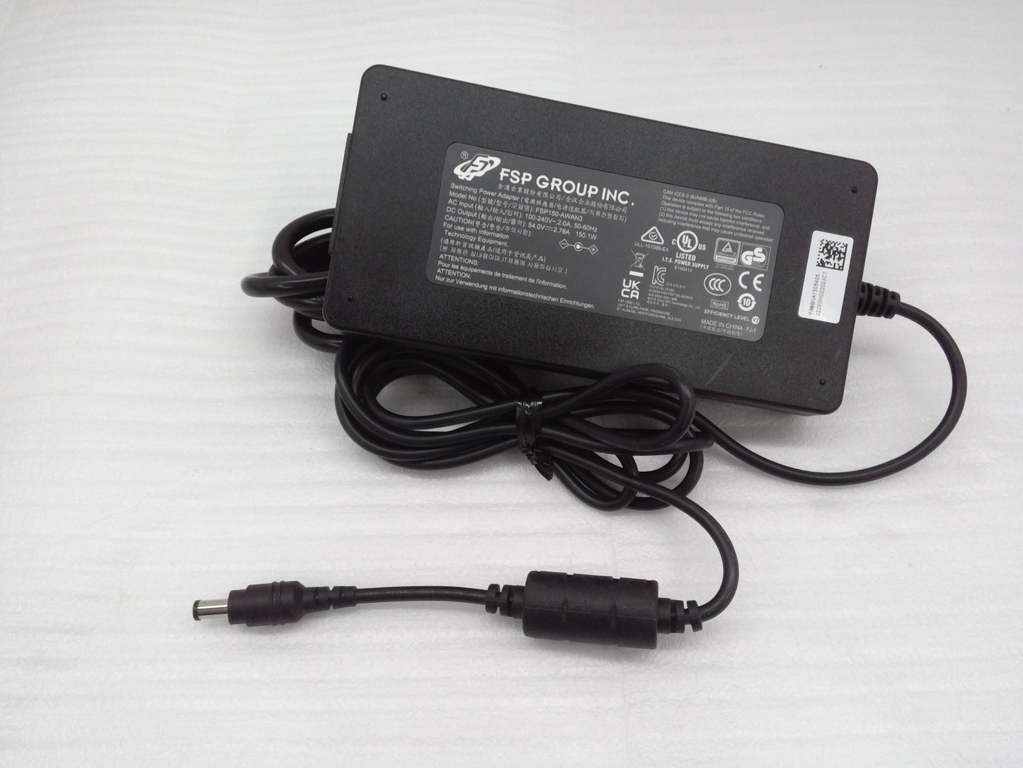 Genuine FSP 54V 2.78A 150W Switching Power Supply Adapter FSP150-AWAN3 5.5m Plug
