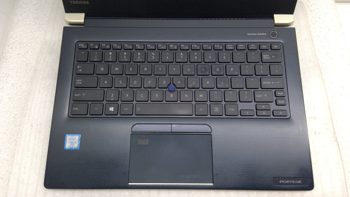 Toshiba Portege X30-E 13.3" Touch Laptop i5-8350u 16GB RAM 256GB SSD *No Battery