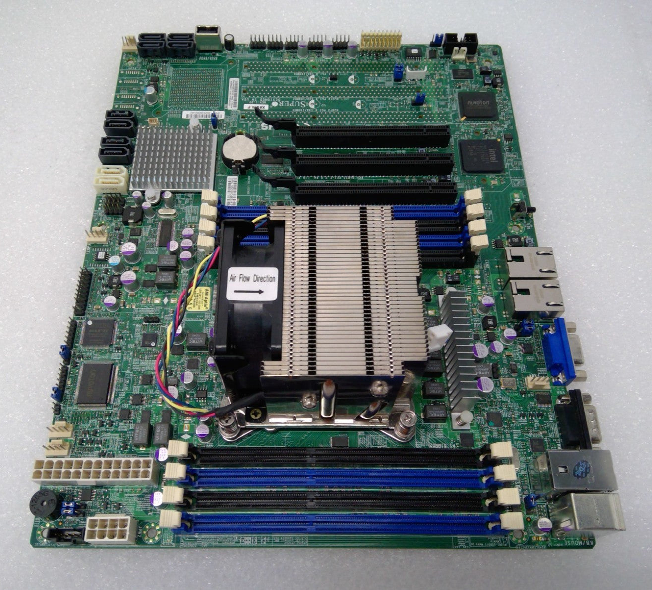 Supermicro X9SRI-F Intel LGA 2011 DDR3 Motherboard W/Headsink&Xeon E5-1620v2