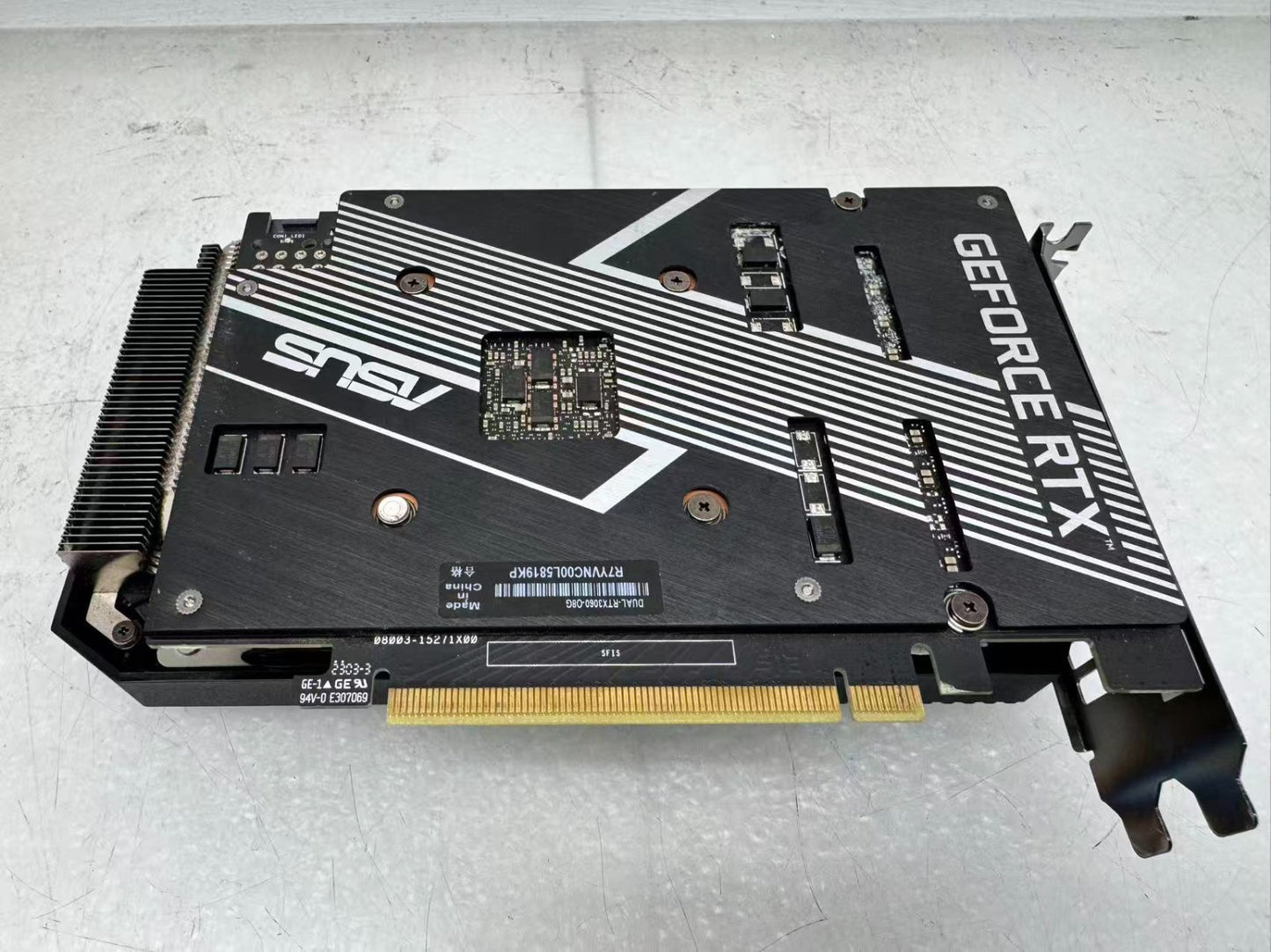 "For Parts" ASUS Nvidia GeForce RTX3060 OC 8G Graphics Card DUAL-RTX3060-O8G