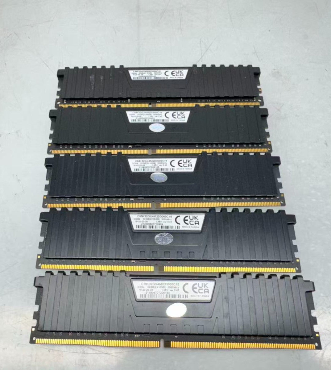 *Lot of 5* Corsair Vengeance LPX 16GB RAM DDR4 3200MHz CMK32GX4M2E3200C16