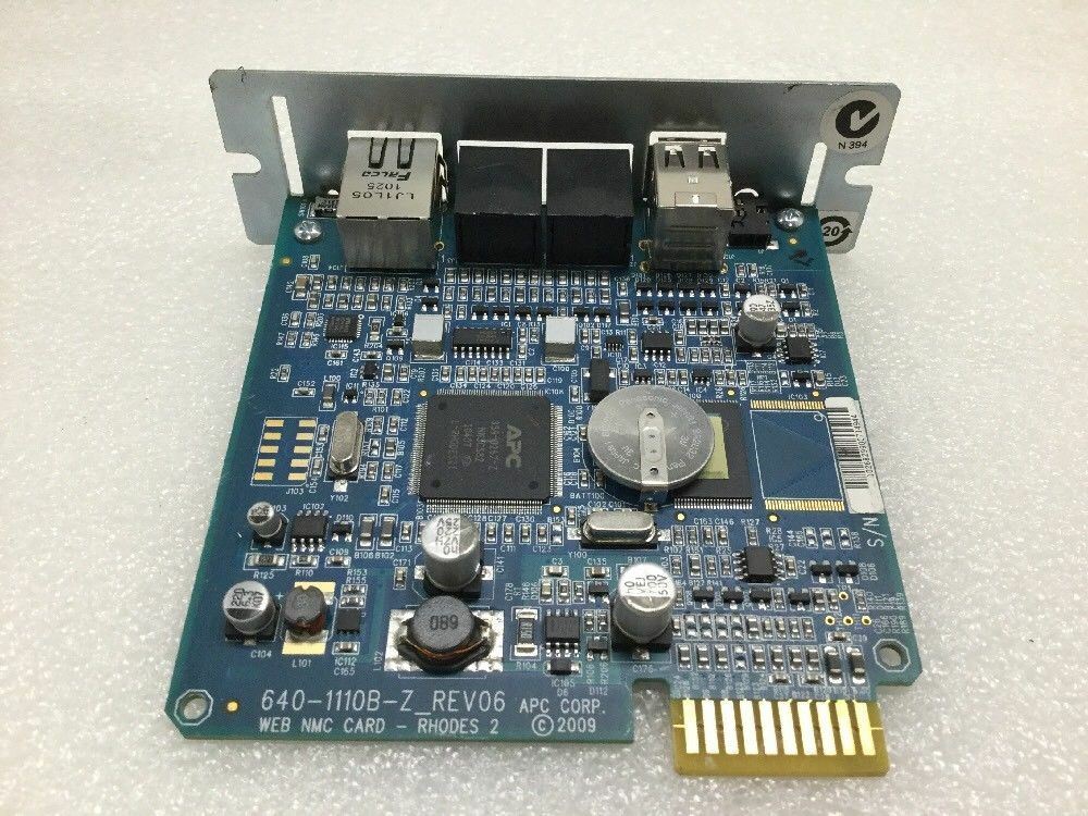 APC AP9631 Smart Slot Network Management Card 2 Environmental Monitoring