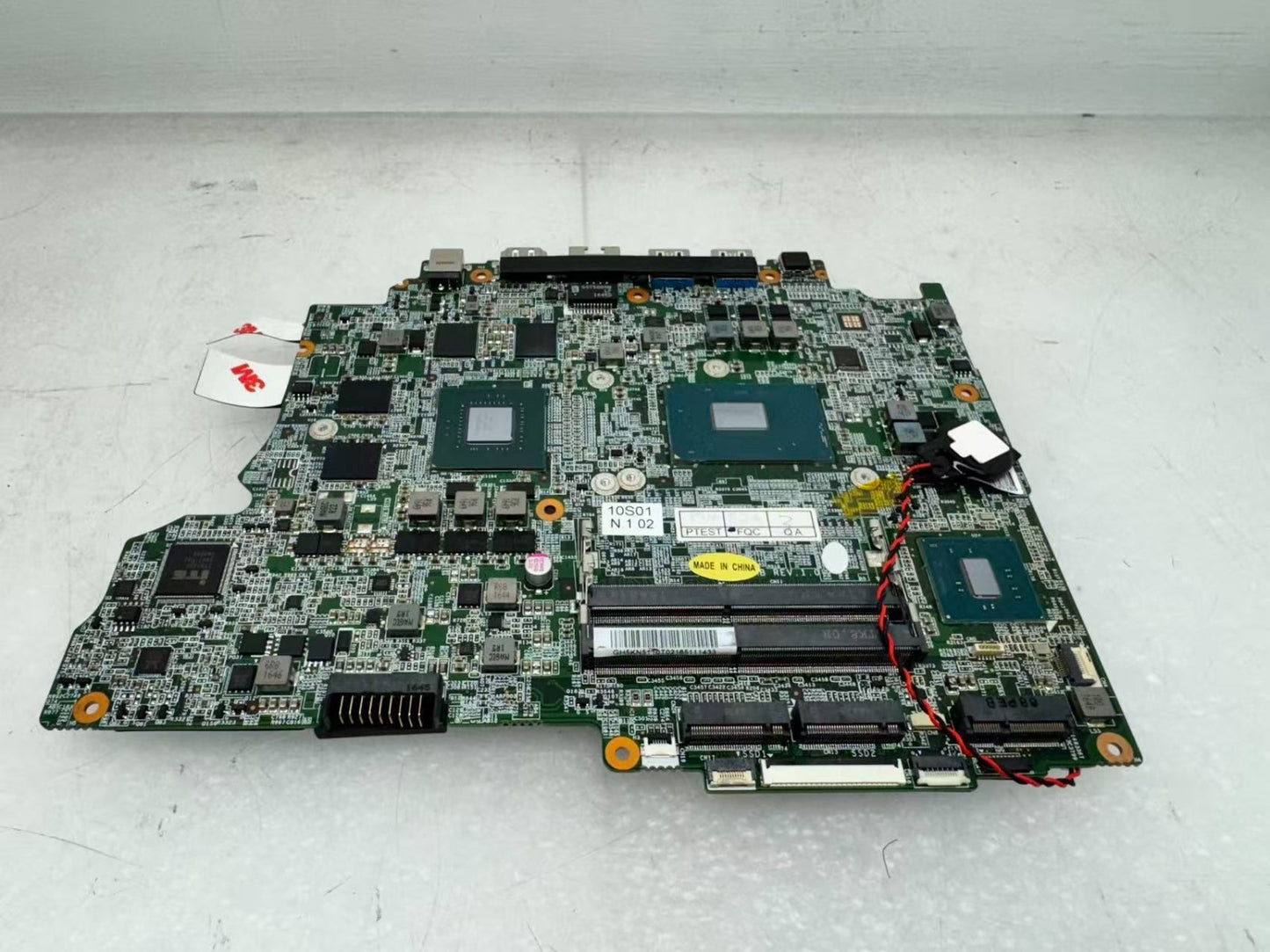 GH5KNX1 REV 1.0 Laptop Motherboard i7-7700HQ @2.8GHz GeForce GTX 1050 Ti