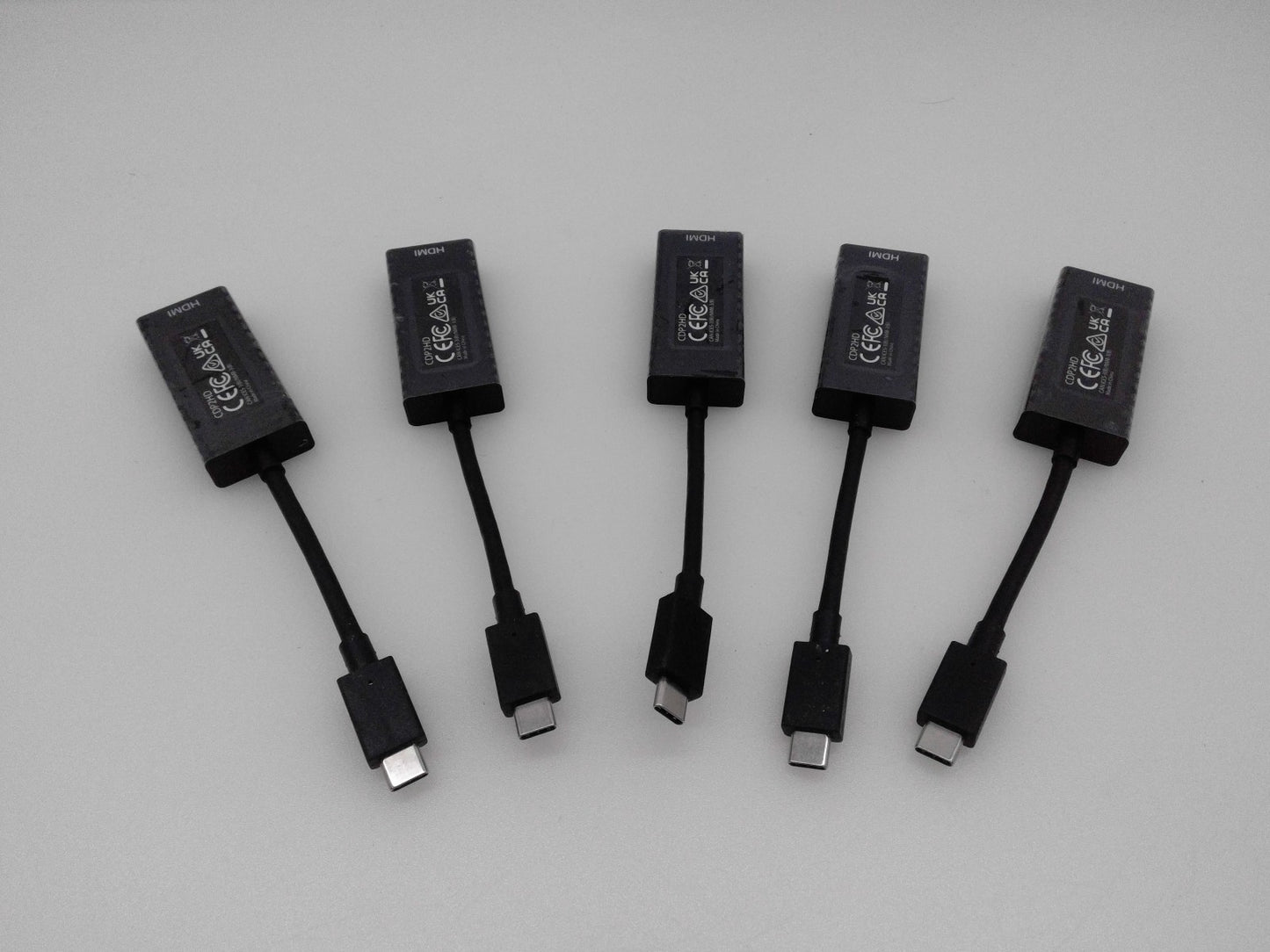 Lot of 5 Genuine Startech.com USB-C Adapter USB-C to HDMI Adapter CDP2HD