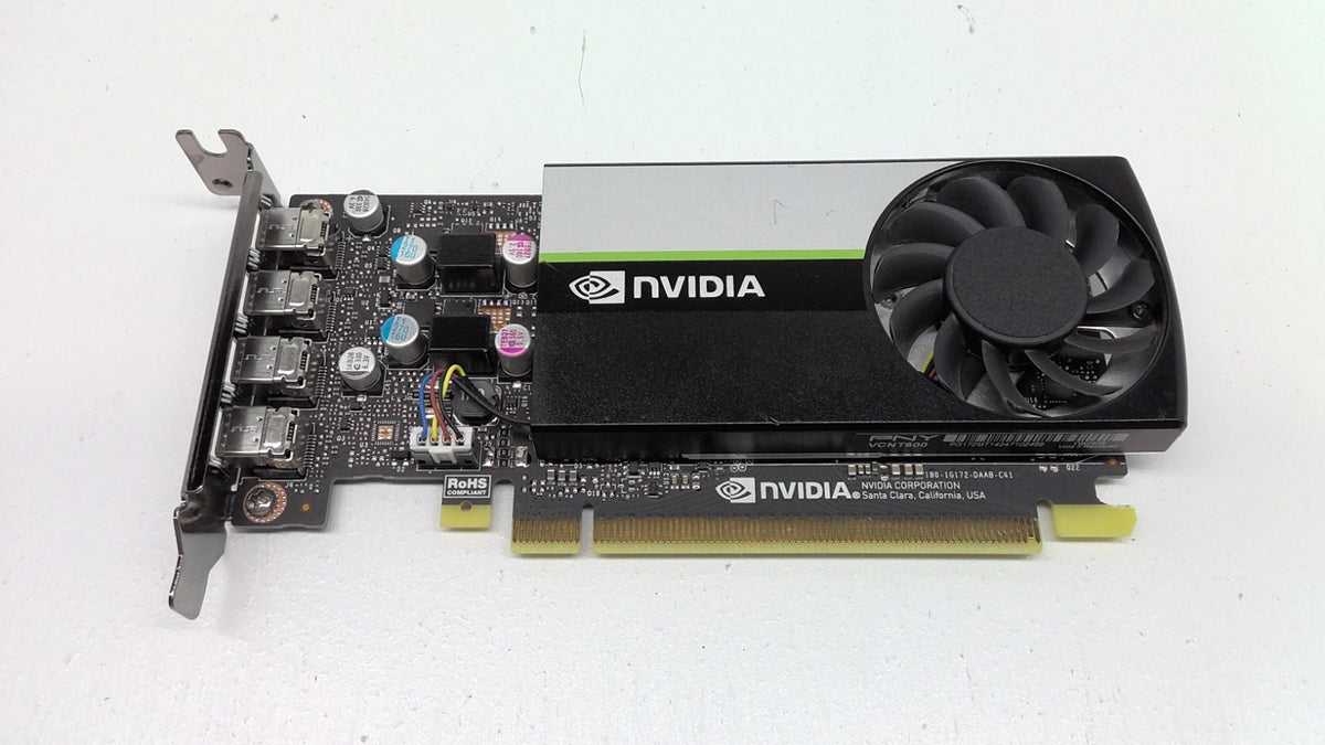 Low Profile PNY VCT600 NVIDIA Quadro T600 4GB GDDR6 Graphics Card