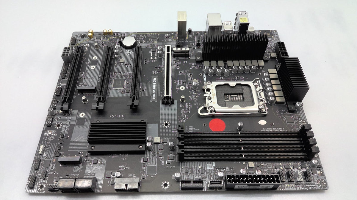Lot of 2 *Parts* ASRock  Z790-CX & msi Pro B860-VC WIFI ATX Motherboard No WIFI