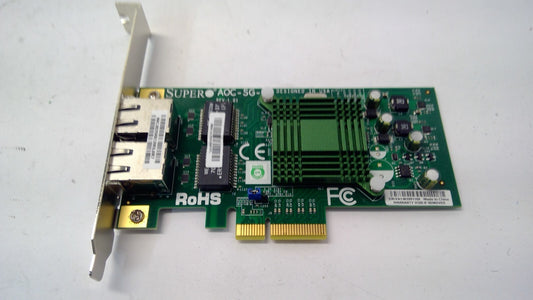 Supermicro AOC-SG-I2 Dual Port 1Gb Network Adapter FH Bracket