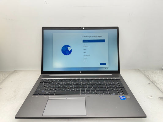 HP ZBook FireFly Intel i7-1185G7@3.0Ghz 16GB 500G T500 Windows 11 65W/AC