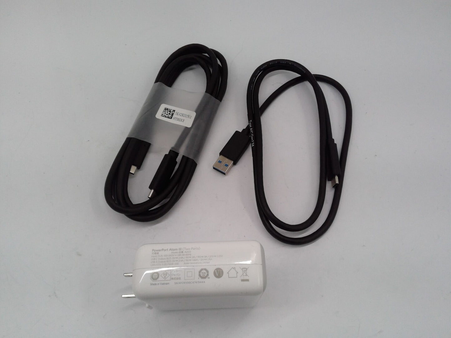 Anker PowerPort Atom III A2322 for USB A and USB C for iPad iPhone Samsung