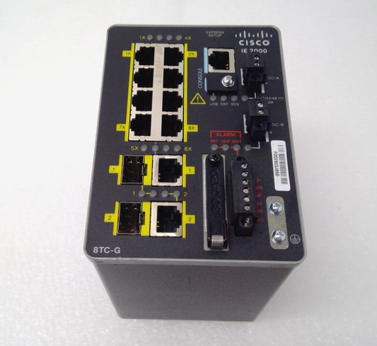 Cisco IE-2000-8TC-G-E Industrial Ethernet Switch 8x FE 2x GE Combo *Read*