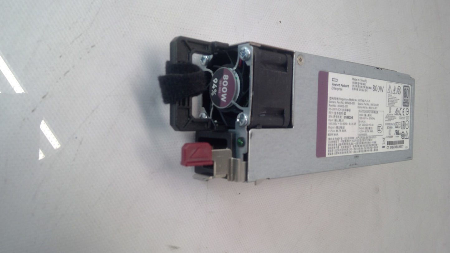 HP 800W PSU Netzteil HSTNS-PL41-1 HSTNS-PC41-1 HSTNS-PD41-1 866730-001