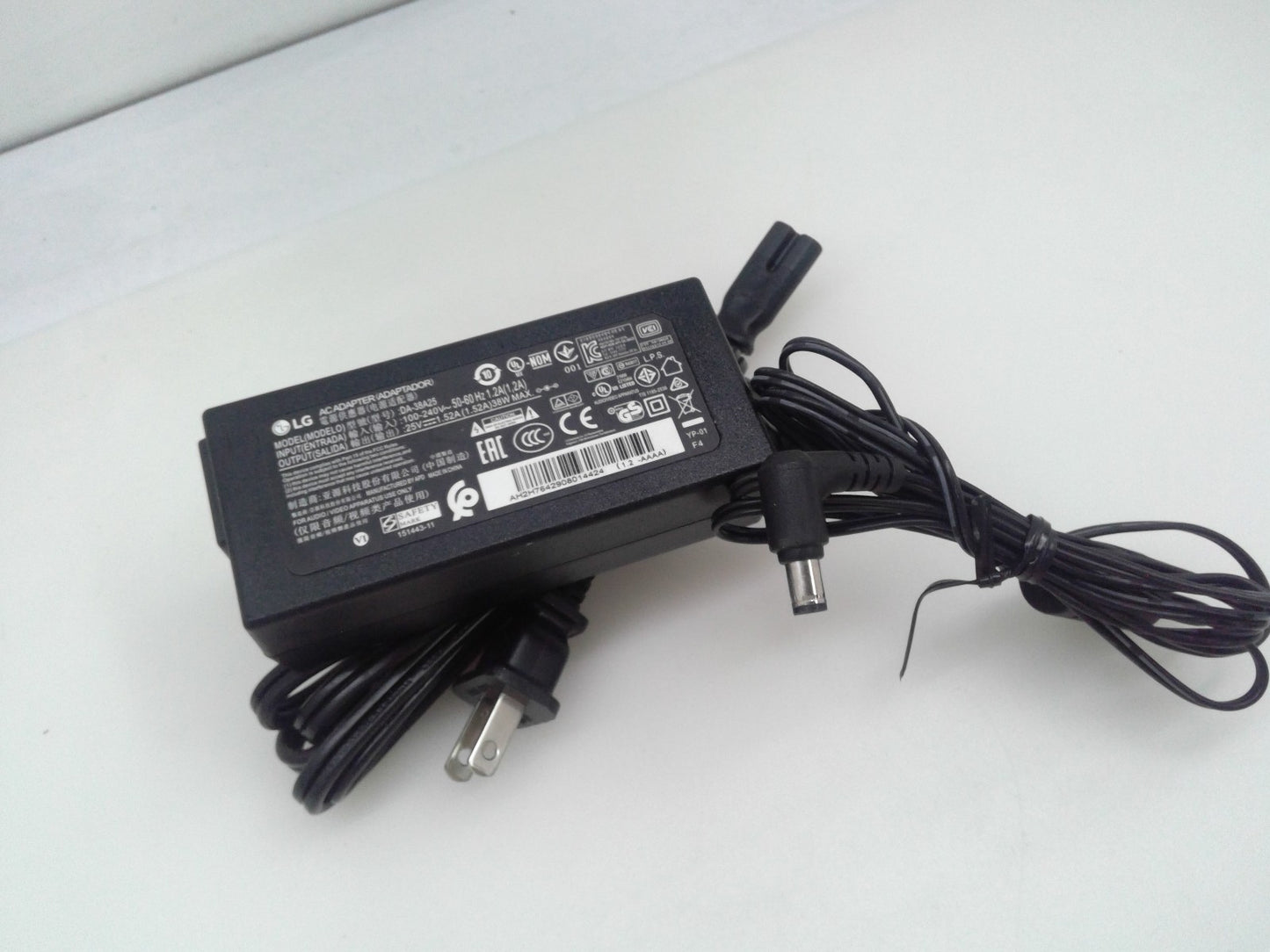 OEM LG 25V 1.52A DA-38A25  Power Adapter Charger for LG SN6Y Wireless Sound Bar