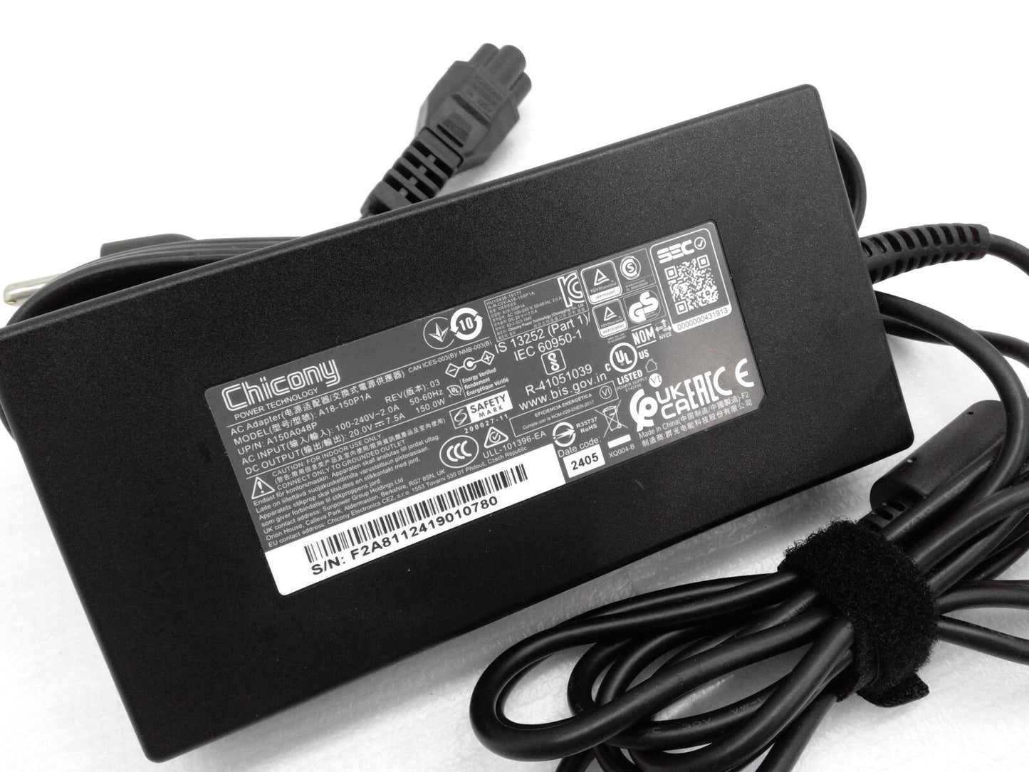 OEM Chicony 20V 7.5A 150W AC Adapter A18-150P1A  ASUS Chromebox 5 S7009UN 5.5mm
