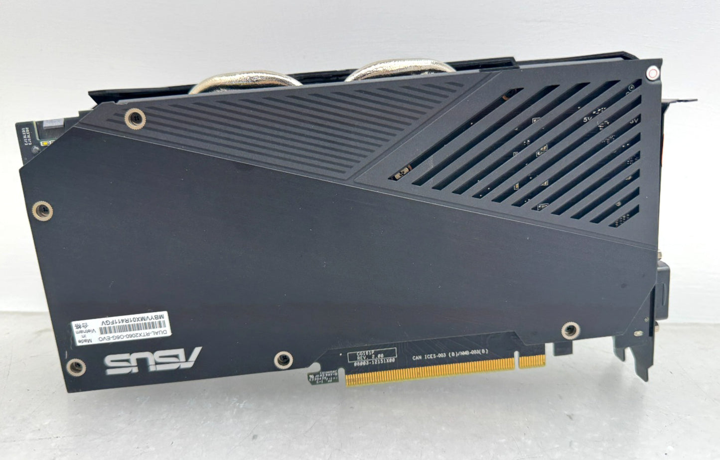 ASUS Dual GeForce RTX 2060 6GB EVO GDDR6 Graphics Card DUAL-RTX2060-O6G-EVO READ