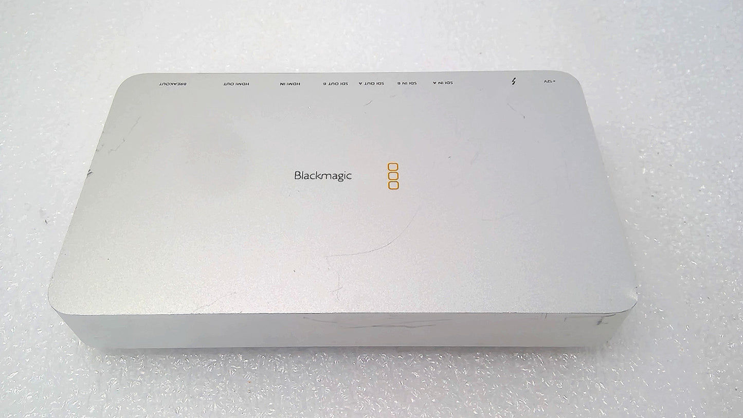 Blackmagic Design Ultrastudio 3D Thunderbolt Capture Box 3G-SDI HDMI 1080p