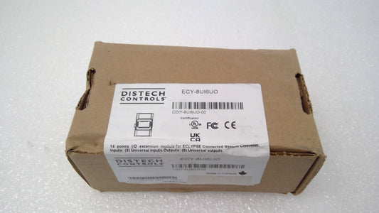 NEW Distech Controls ECY-8UI6UO I/O Extension Module Eclypse 8 Input 6 Output