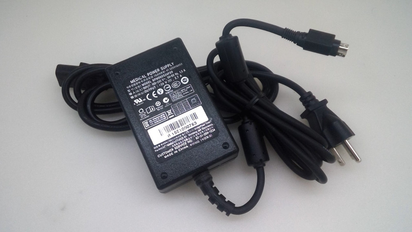 Genuine Barco Medical Adapter BPM060S24F09 Bridgepower 24V 2.7A 4-Pin