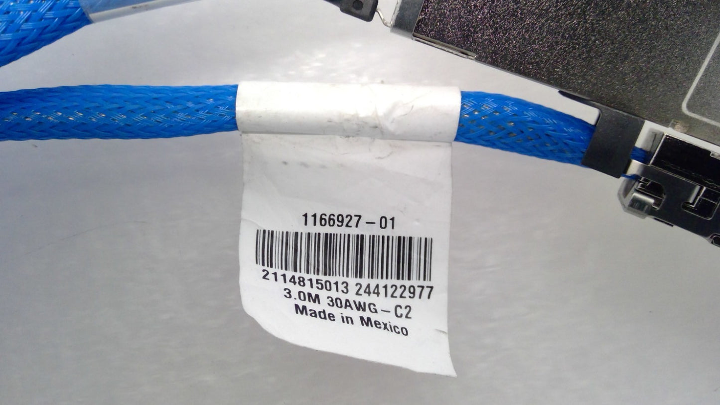Molex 2114815013 800G OSFP TO 2X400G QSFP112 DAC Cable 3m 30AWG Broken pull-ring