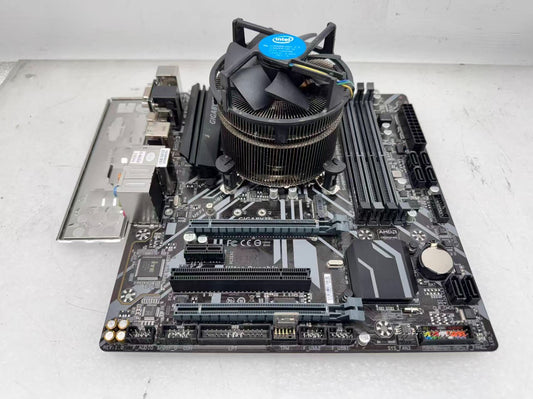 GIGABYTE B360M D3H GSM micro ATX Motherboard +Intel i5-8600K@3.6GHz/Heatsink