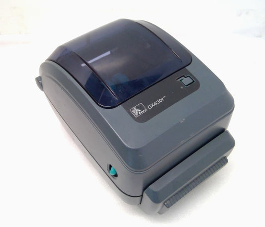 Zebra GX430t Thermal Label Printer with Auto Cutter GX43-102412-000 *READ*