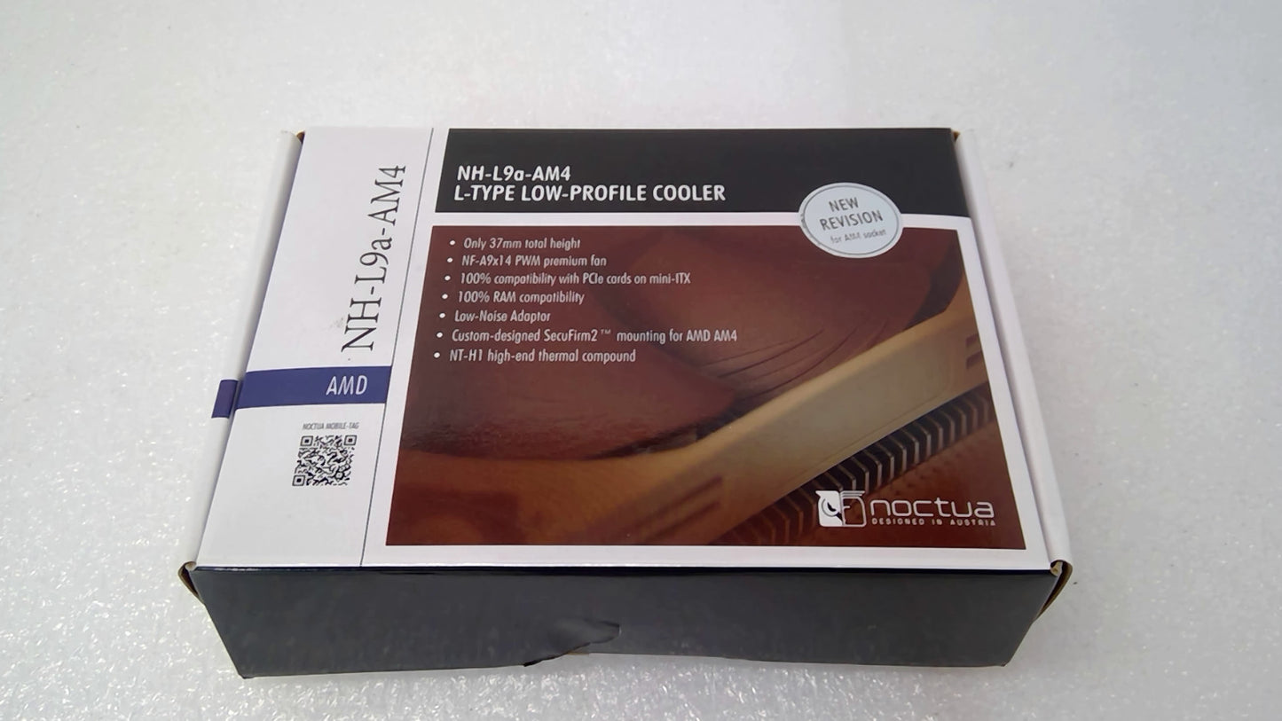Noctua NH-L9a-AM4 Low Profile CPU Cooler - Brown FOR AMD AM4
