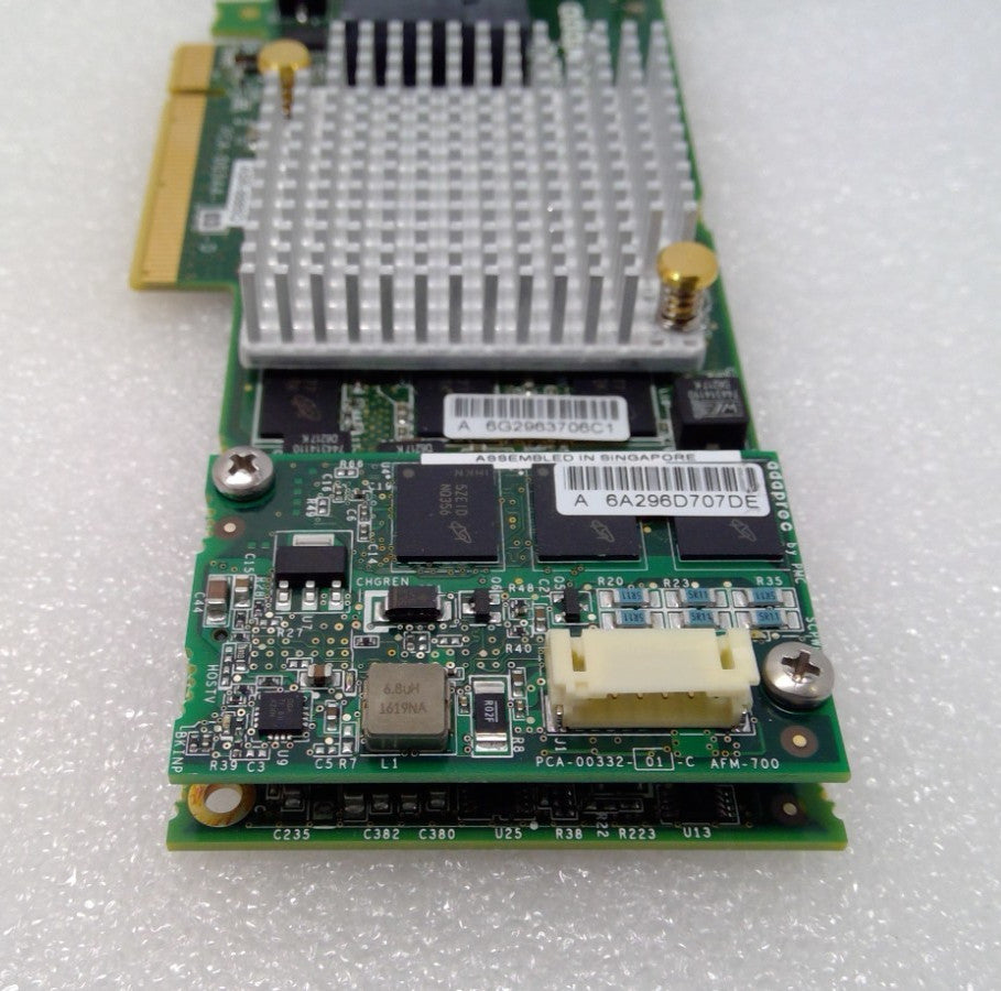 Adatec ASR-8885Q PCIe RAID Controller Card W/Flash Module AFM-700  No Battery