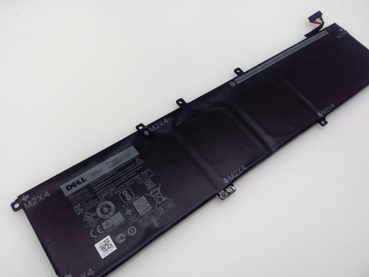 Genuine Dell 4GVGH 84Wh Precision XPS 15 9550 9560 9570 7590 5510 11.4V