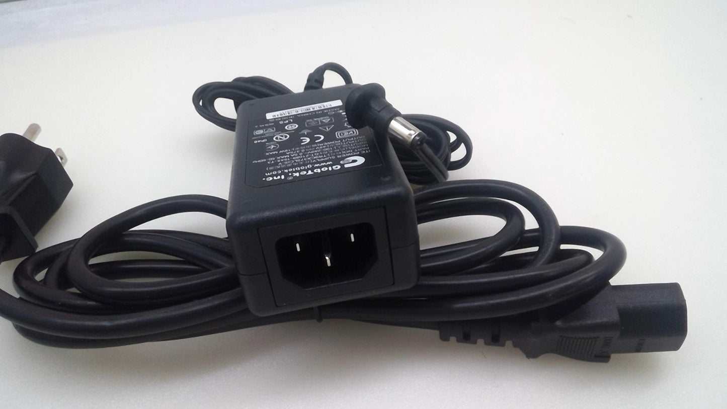 Original GlobTek GT-21089-1948-T3 AC Power Adapter TR9CX375LCIS-Y 48V 0.375A