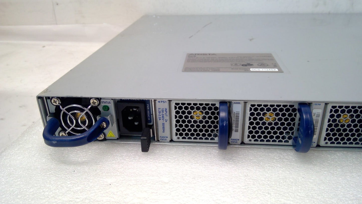 Arista DCS-7124SX-R 24-Port 10Gb SFP+ Arista 7100 Series Switch