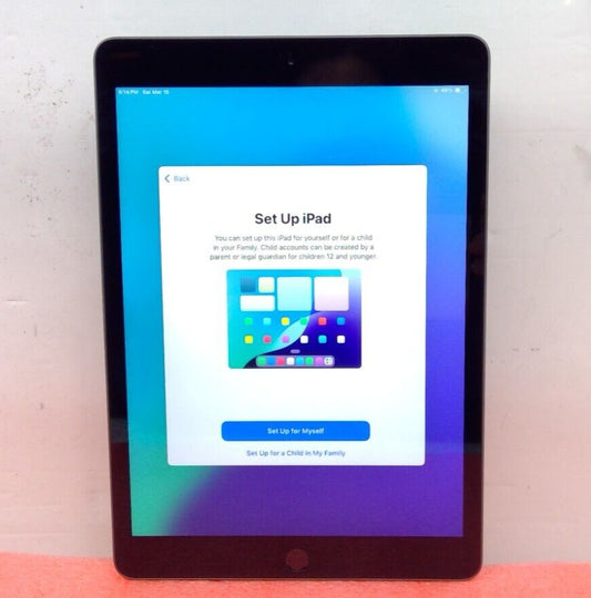 Apple iPad 7th Gen 10.2" A2197 - MW742LL/A-32GB Storage-Space Gray B13 "Read"