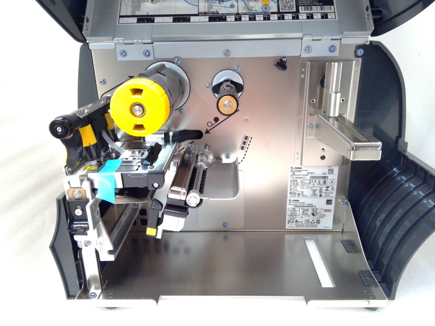 Unused Zebra ZT411 Thermal Transfer & Direct Label Printer ZT41142-T010000Z