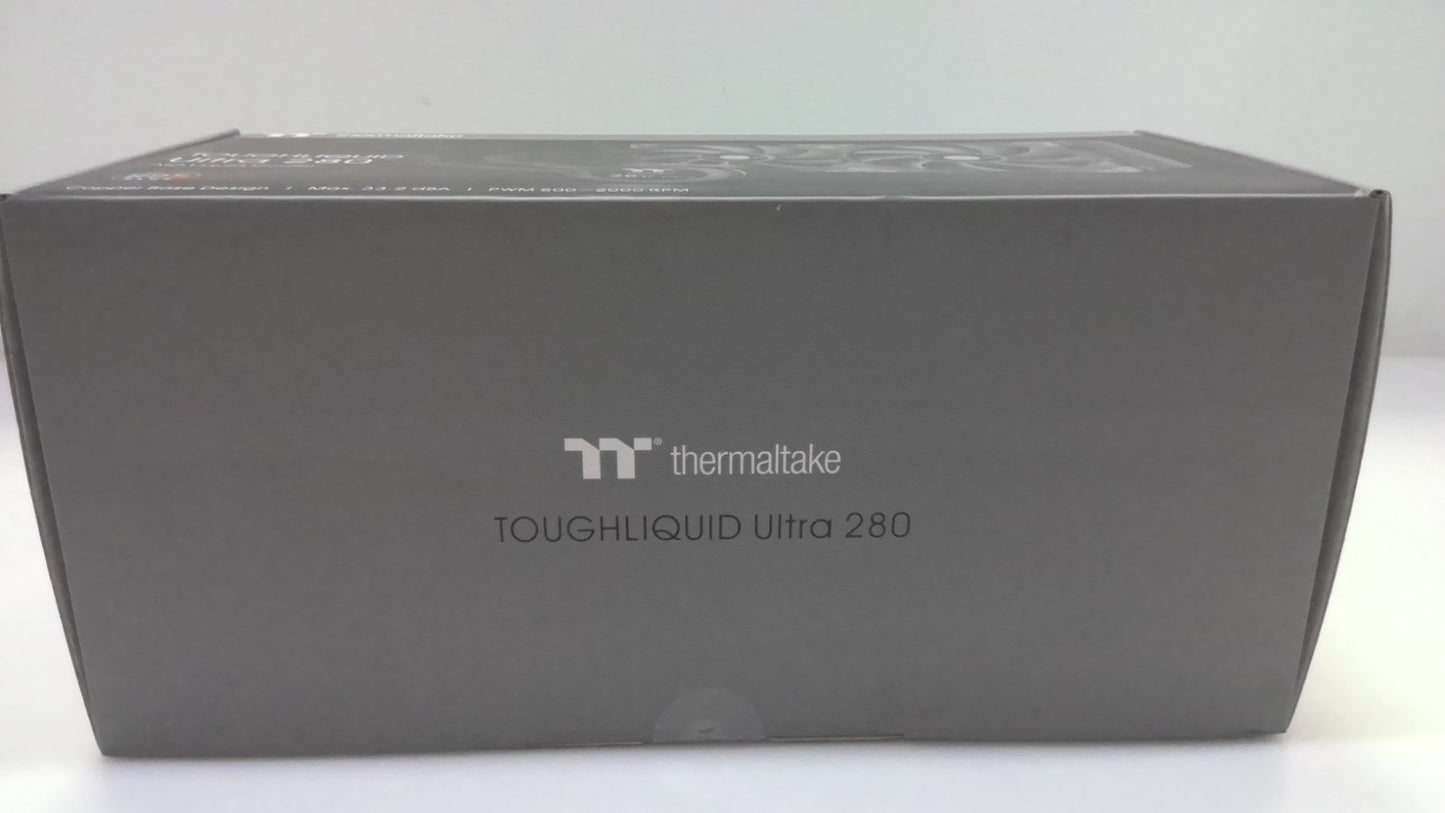 Thermaltake CL-W374-PL14BL-A TOUGHLIQUID Ultra 280 All-In-One Liquid Cooler