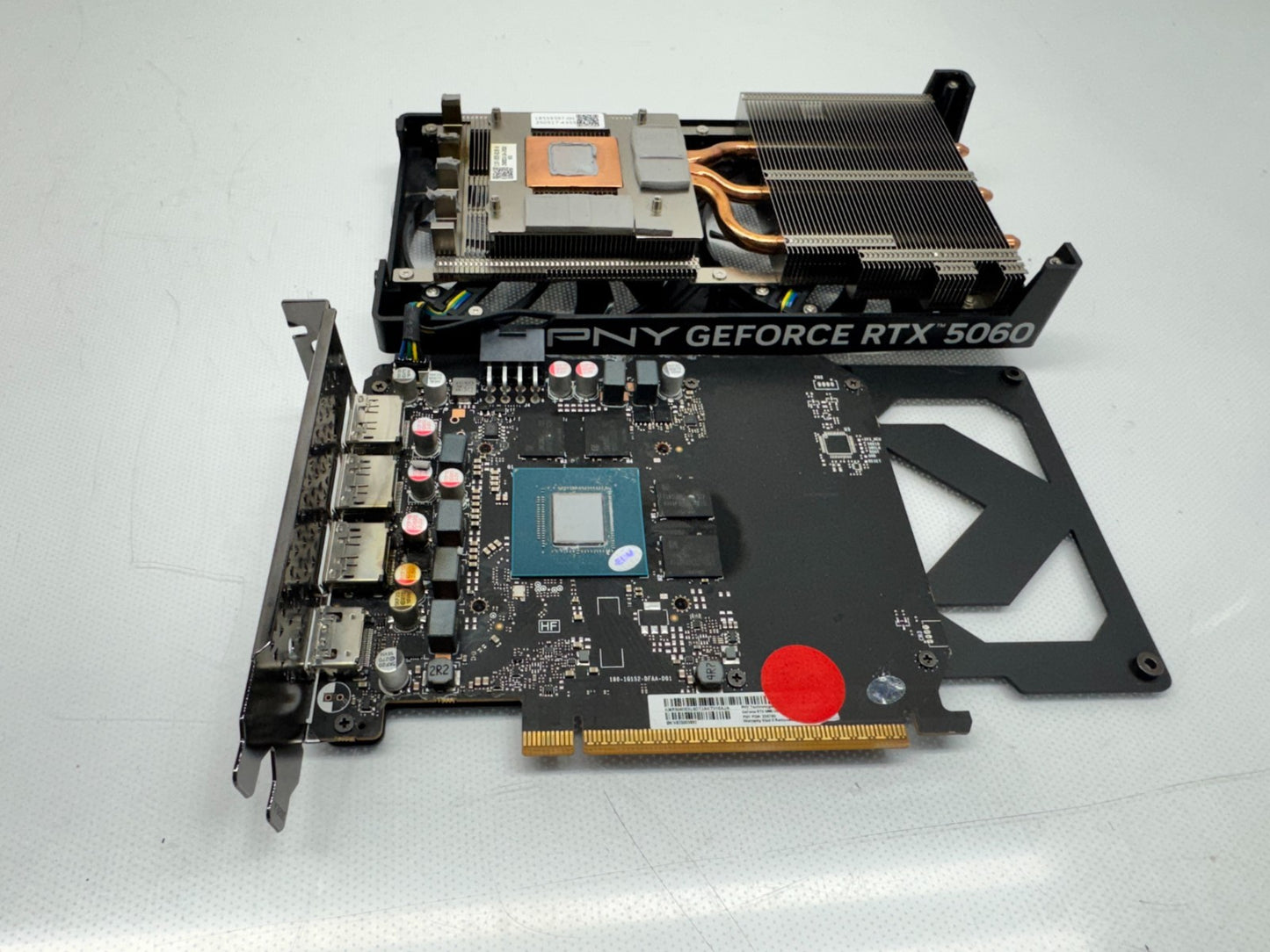 *For Parts* PNY GeForce RTX 5060 8GB GDDR7 Dual Fan Graphics Card Not Working