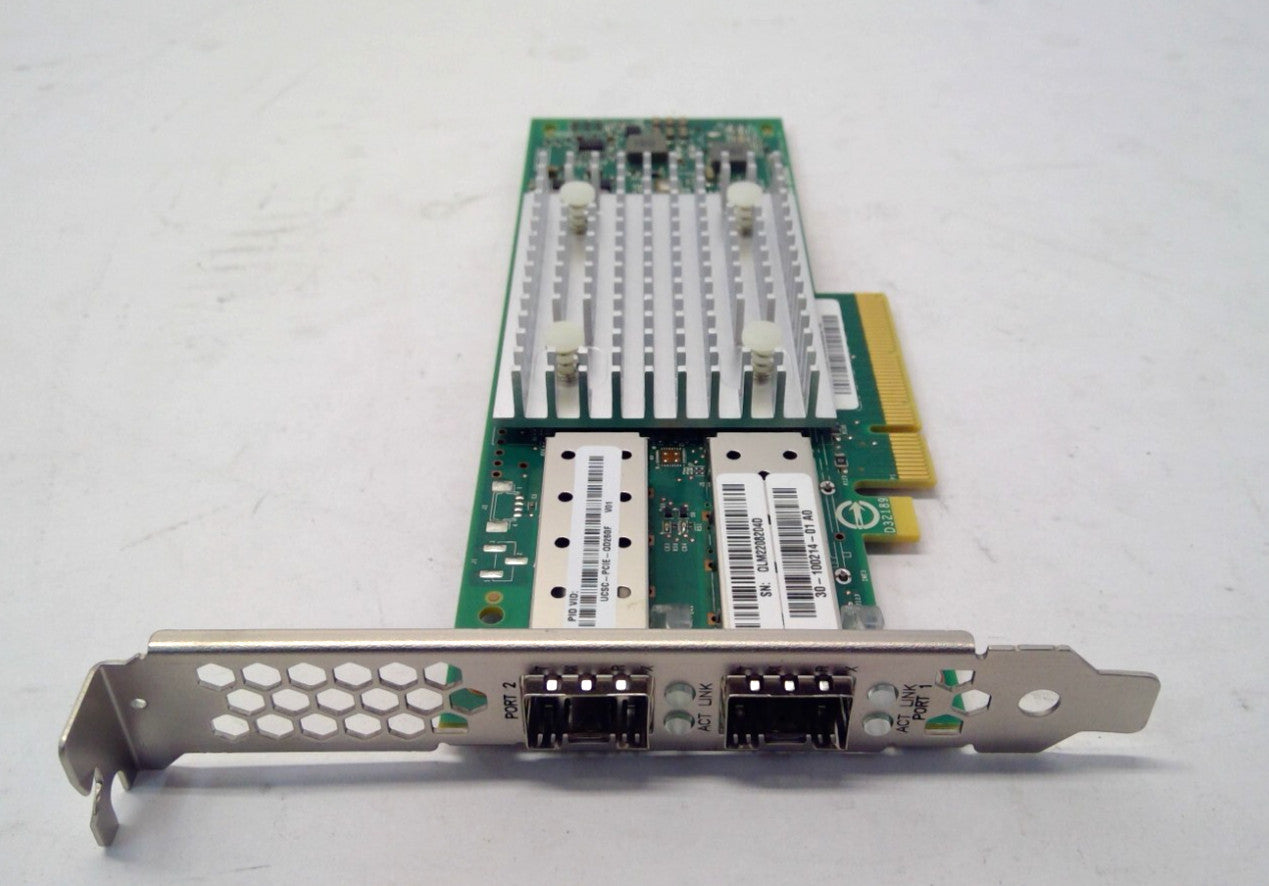 QLogic QL41212HLCU Dual Port 10GbE / 25GbE SFP28 PCIe NIC AH2010404-01 H/P