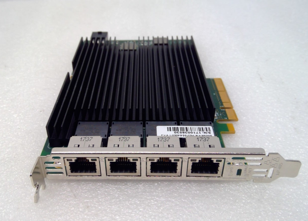 Silicom Lenovo 4Port 10Gb Ethernet RJ45 Network Card PE310G4I40EU-T 01KM586 X540