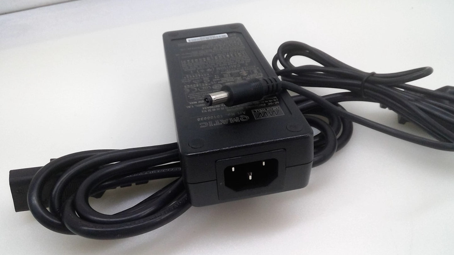 MEAN WELL 24V 3.75A 90W Desk Top Power Supply AC/DC  Adaptor Black GST90A24