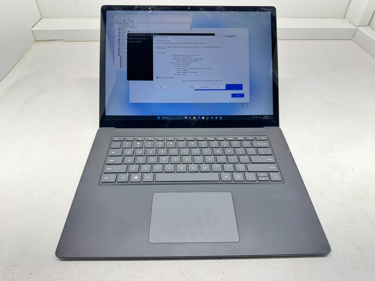 Microsoft Surface Laptop 1953 AMD Ryzen 7 16G 512GB Win11 W/AC Black