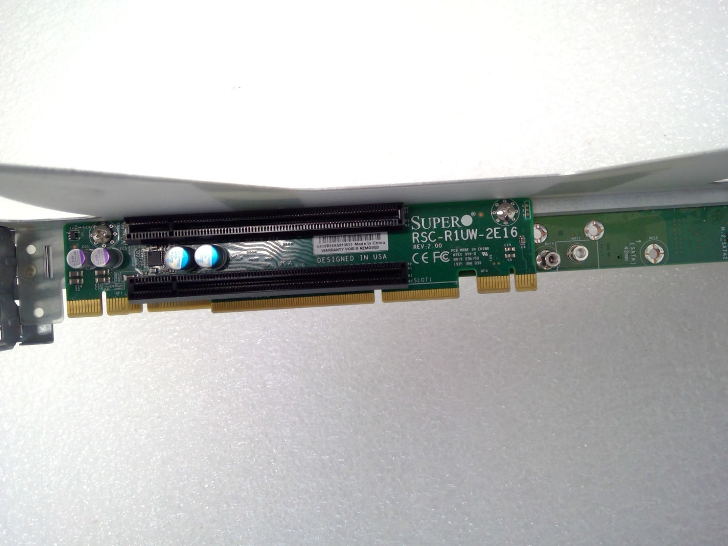 Supermicro RSC-R1UW-2E16 Riser Card/RSC-UM2R-8-NI22 Module W/01-SC81962