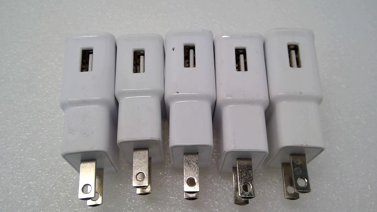 X5 Samsung USB Fast Charger 5V 2A White Wall  Adapter For Android S8 S9 S10 S20