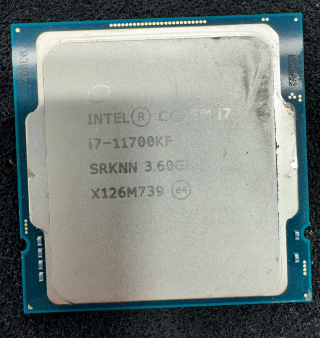 Intel Core i7-11700KF SRKNN Desktop Processor 3.6 GHz, 8-Core, 16-Thread Tested