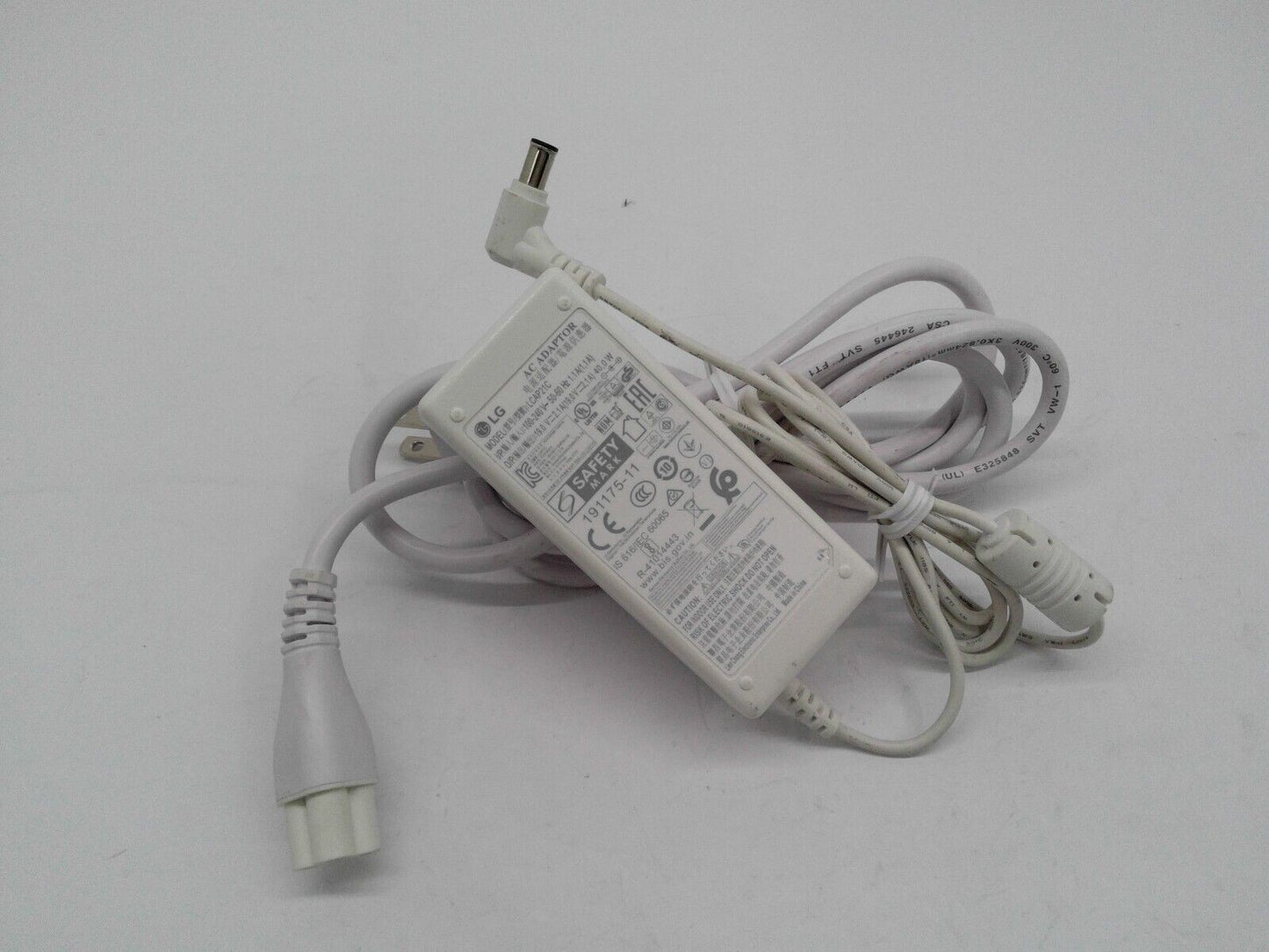 Original OEM LG 34WK500 Monitor LCAP21C 19V 2.1A 40W AC Adapter Cord/Charger