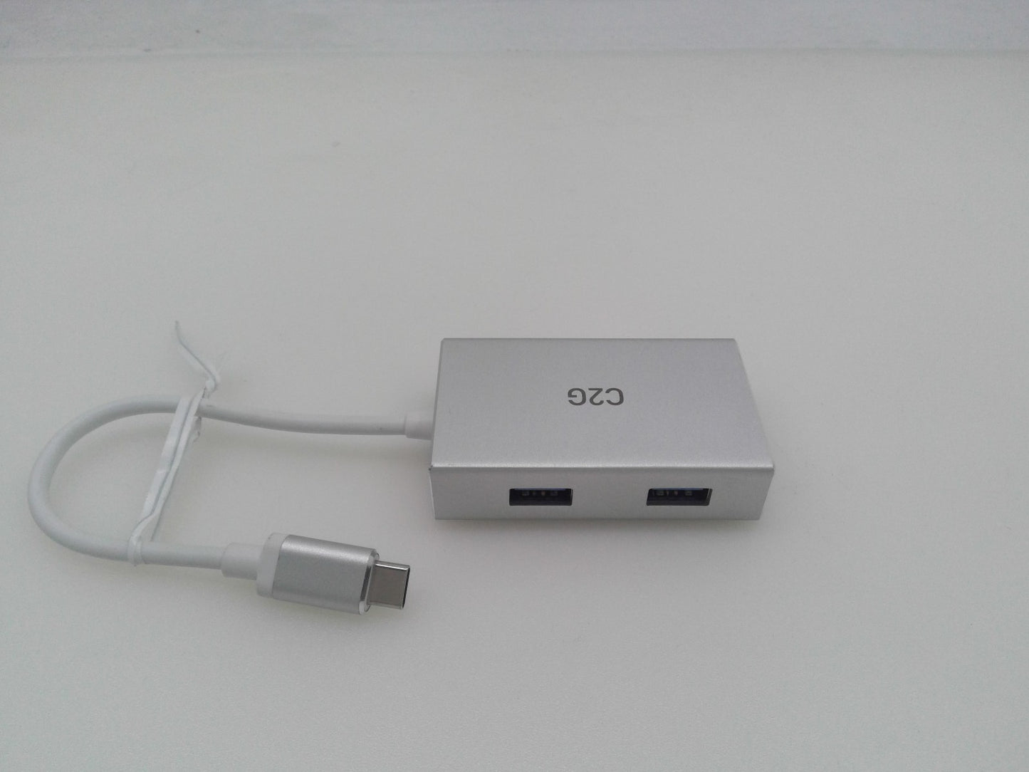 C2G 29827 USB 3.0 USB-C to 4-Port USB-A Hub White